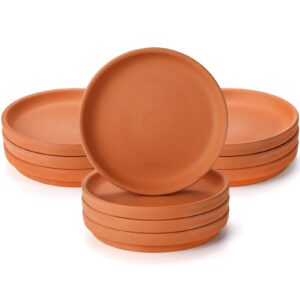 Raw Terracotta Saucers
